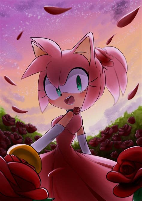 Amy Rose by Zer0jenny | Amy rose, Shadow and amy, Amy the hedgehog