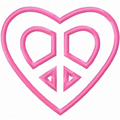 Pink Peace Sign | Free download on ClipArtMag