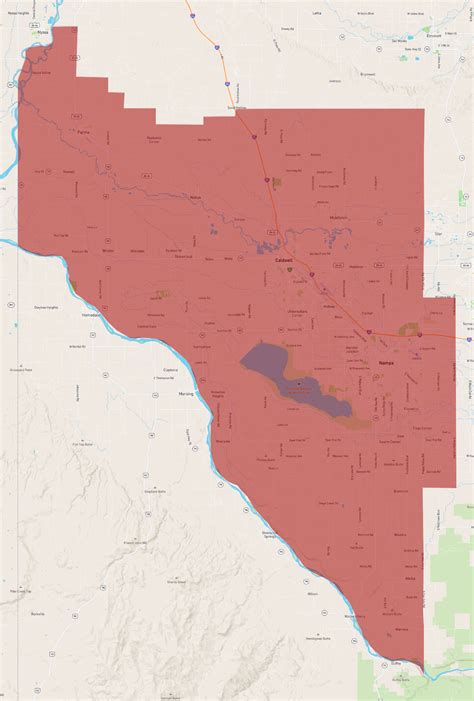 Idaho Canyon County - AtlasBig.com