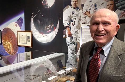 Apollo 8 astronaut Frank Borman donates artifacts for EAA exhibit ...