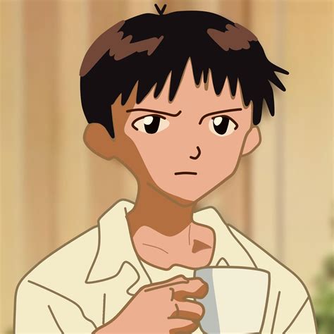 Shinji disapproves. : r/evangelion