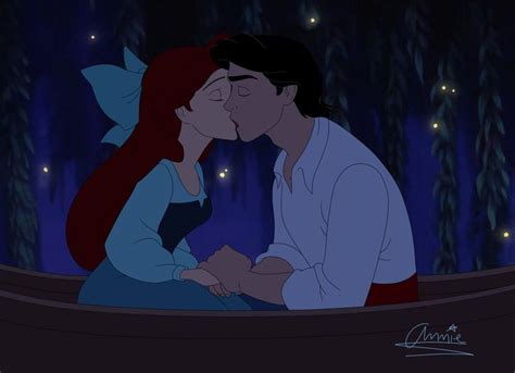 Kiss the girl | Disney kiss, Disney princess wallpaper, Disney background