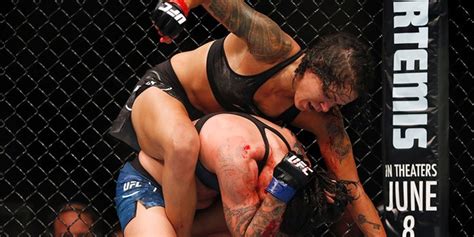 Corner told UFC fighter Raquel Pennington to keep fighting before ...