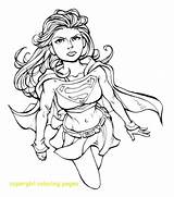 Superwoman Coloring Pages At GetColoringscom  Free Printable sketch template