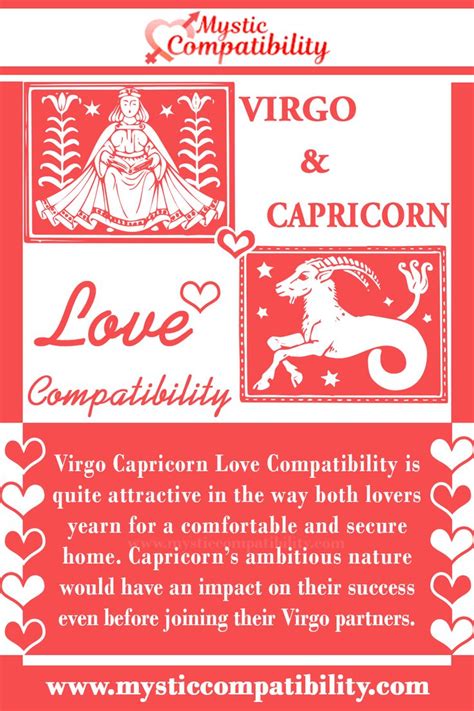 Virgo Capricorn Love Compatibility | Virgo and capricorn compatibility, Capricorn and virgo ...