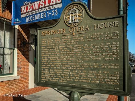 Springer Opera House in Columbus, Georgia. Photo by Michael Kleen – M.A ...