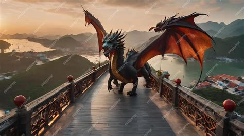 Premium Photo | Dragon bridge in danang vietnam february 22 2024 dragon bridge is one of the ...