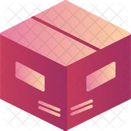 Delivery Box Icon - Download in Gradient Style