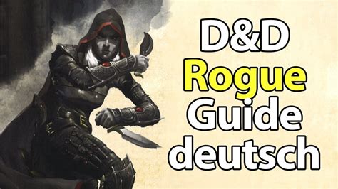 Dungeons & Dragons Rogue Guide deutsch - YouTube
