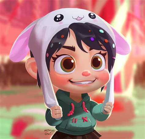 Vanellope Fanart, Mimyo Choi | Immagini walt disney, Cartoni animati, Immagini disney