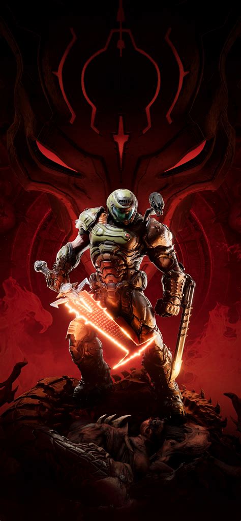 Doom Eternal Wallpaper 4K, Doomguy, Doom Slayer, 2020 Games