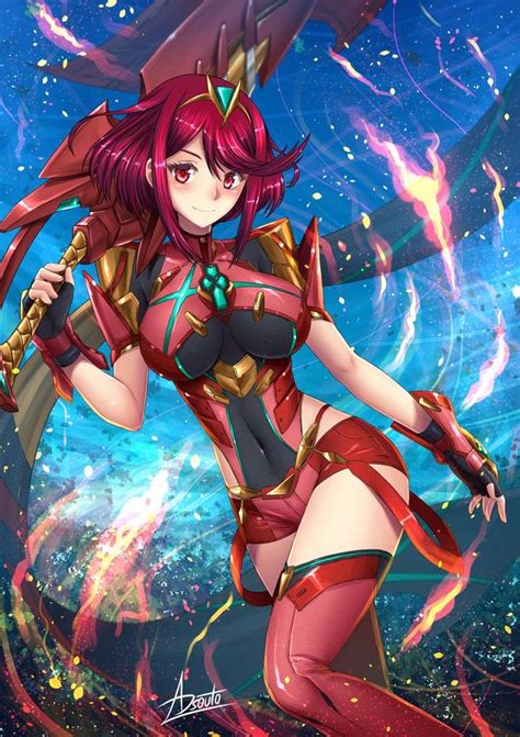 Pyra / Xenoblade Chronicles 2 - Battlesuit by ADSouto | Xenoblade chronicles, Xenoblade ...