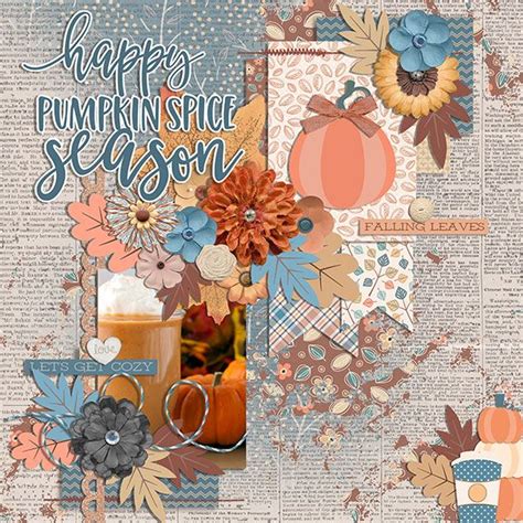 pumpkin spice season | Pumpkin spice season, Fall scrapbook, Fish template