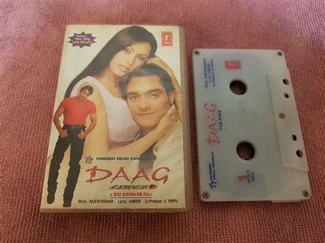 DAAG 1998 Hindi Indian Soundtrack Original Cassette Tape, Hobbies & Toys, Music & Media, CDs ...