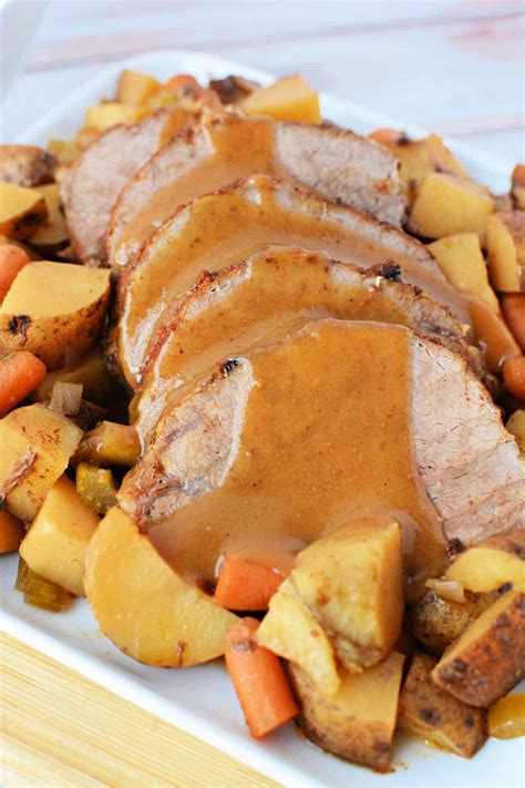 How to Cook Eye of Round Roast Slow Cooker with Gravy