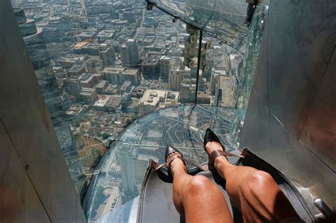 Thrill-seekers test Skyslide in Los Angeles