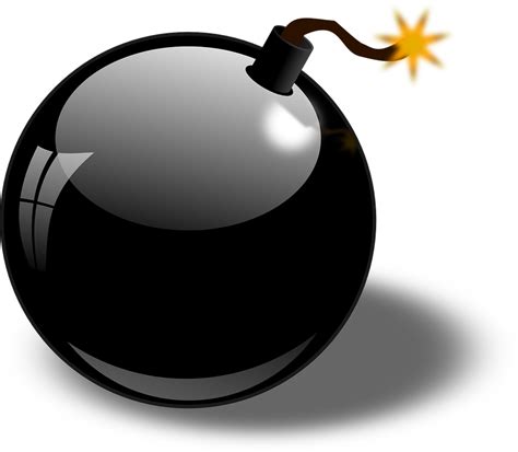 Free vector graphic: Bomb, Explosive, Detonation, Fuze - Free Image on ...