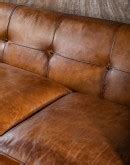 Baccarat Leather Sofa | Modern Rustic Style | High Quality - Full Grain ...