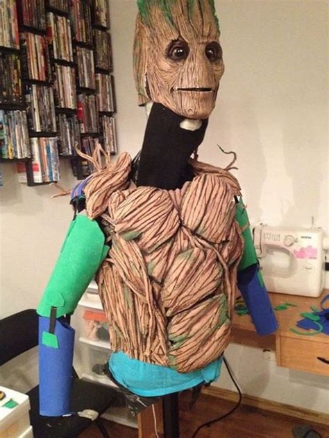 An Extremely Well Done Groot Cosplay