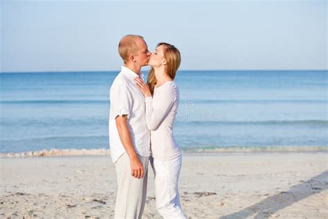 Happy Couple in Love Having Fun on the Beach Stock Image - Image of caucasian, nature: 29212707