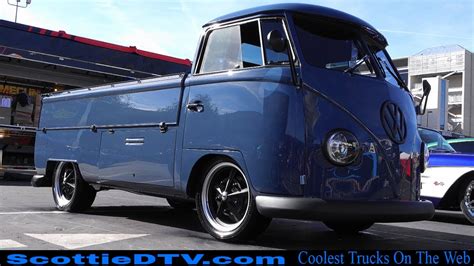 1961 Volkswagen Transporter Pickup Custom Twin Turbo 2018 SEMA Show ...