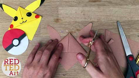 Origami ideas: How To Make Paper Pokemon Origami Step By Step