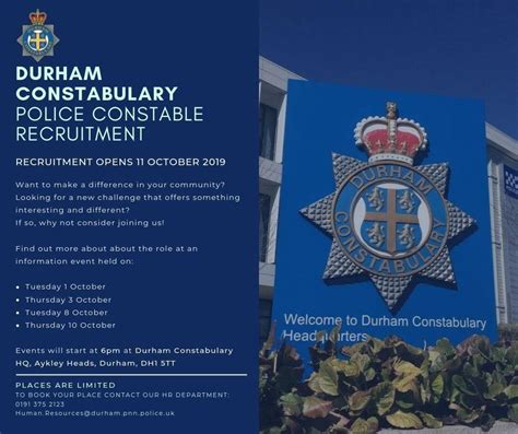 Durham NARPO: Durham Constabulary recruitment information