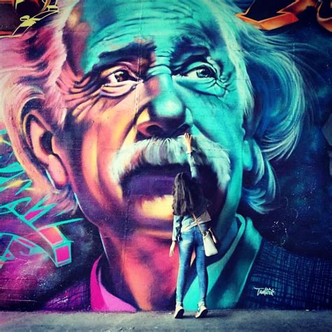 🔥 Download Einstein Graffiti Street Art HD Wallpaper 4k Para Pc by @scurry36 | Einstein Graffiti ...