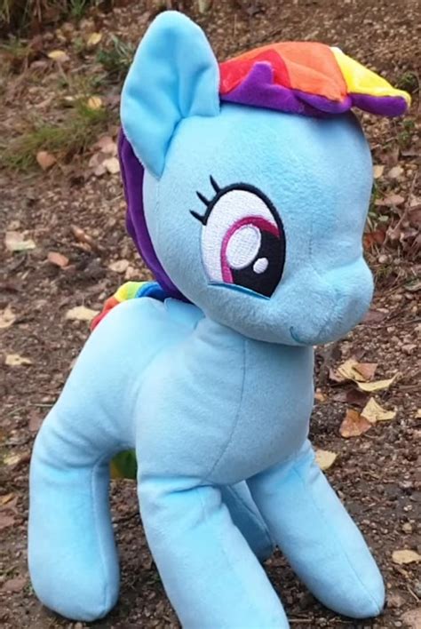 Rainbow Dash Plush by pugleg2004 on DeviantArt