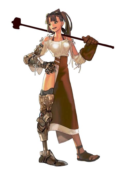 Tanker and blacksmith, minju shim | Character portraits, Character ...