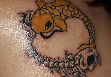 22 Skeleton Fish Tattoos ideas | fish bone tattoo, tattoos, bone tattoos