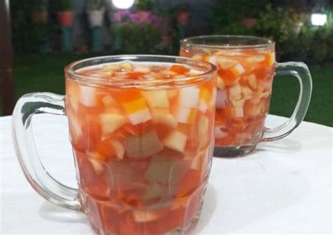 Resep Es Buah Sirup oleh Shakira_Kitchen - Cookpad