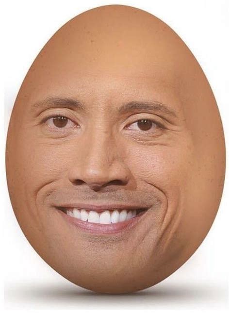 Dwayne "The Egg" Johnson | Foto divertentissime, Cose divertenti ...