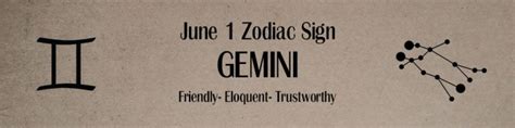 June 1 Zodiac Sign: Gemini | Personality Traits, Love Compatibility & More