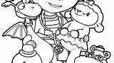 Doc Mcstuffins Lambie Coloring Pages At GetColoringscom  Free sketch template