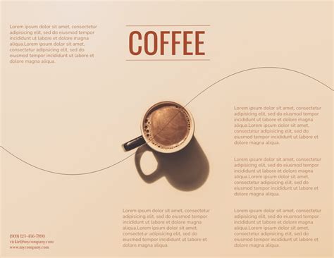 Coffee Brochure | 宣传册 Template