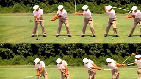 Ben Hogan Golf Swing Sequence YouTube Desktop Background