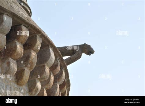 Mont Saint michel architectural detail Stock Photo - Alamy