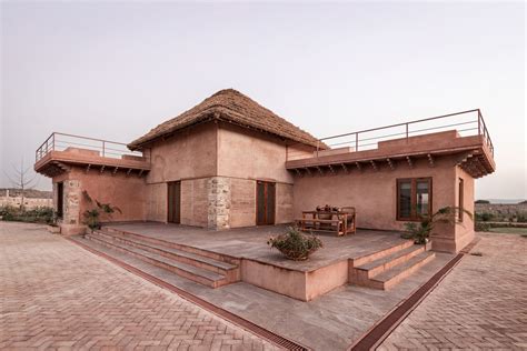 This Natural Mud House In Alwar Is Designed Using Traditional Construction Techniques