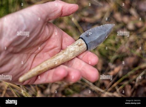 Stone Age Knife High Resolution Stock Photography and Images - Alamy