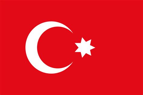 Pixilart - Ottoman Empire Flag - WW1 uploaded by Enclave