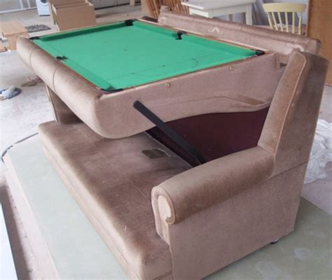 Convertible Sofa Turns into a Snooker Table