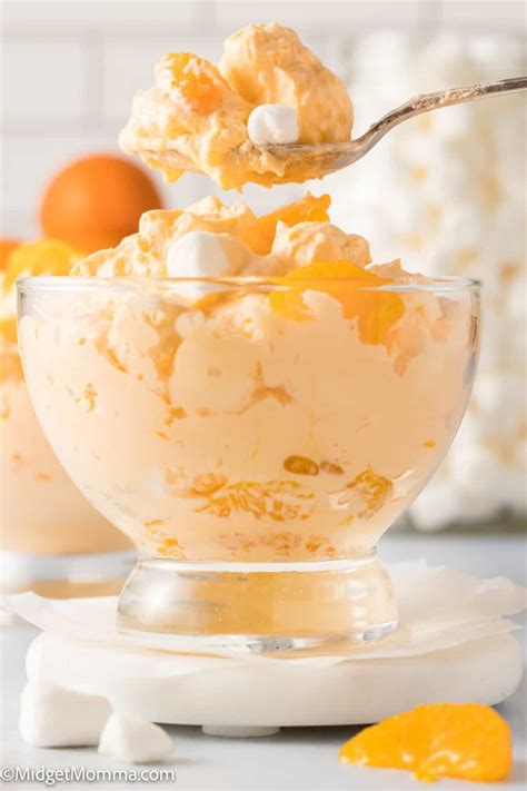 The Best Mandarin Orange Fluff Salad Recipe • MidgetMomma