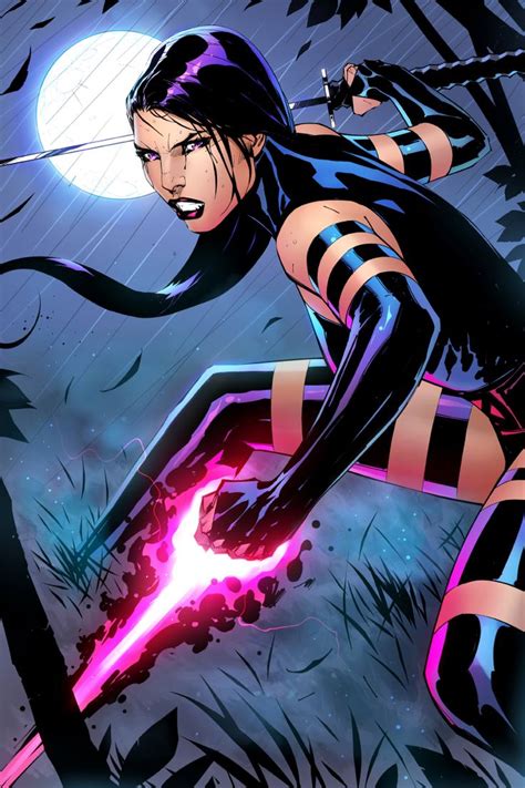 Psylocke by Se7enFaces | Psylocke, Marvel characters art, Marvel comics art