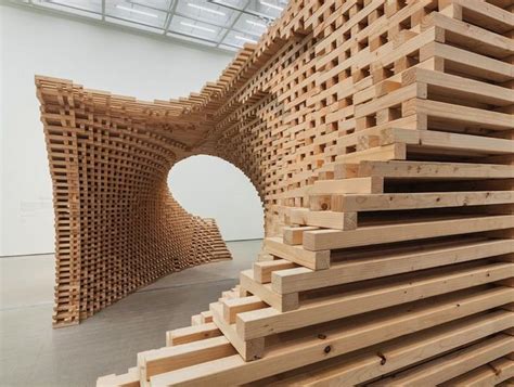 Part to Whole: Intricate Wooden Structure with 9,076 Pieces