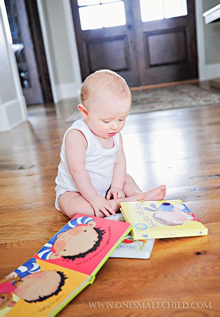 Reading is essential for your baby's development! | Books for Babies www.onesmallchild.com - One ...