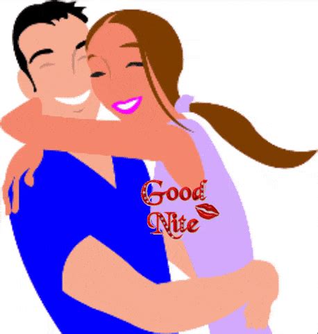 Hugging clipart kiss goodnight, Hugging kiss goodnight Transparent FREE ...