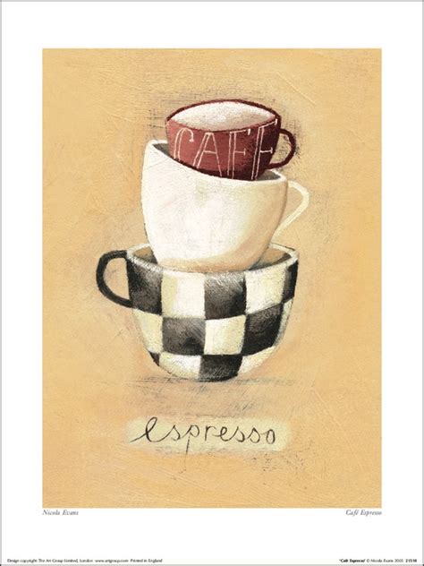 Nicola Evans (Cafe Espresso) Canvas Print | The Art Group