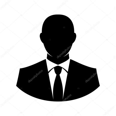 Business Formal Suit & Tie Outfit vector icon — Stock Vector ...