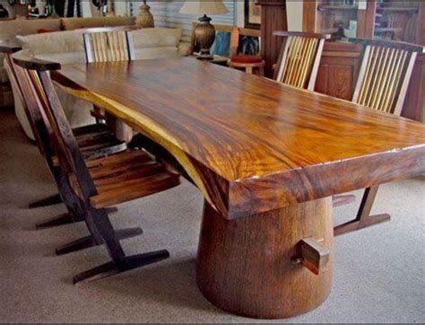 Unique Wood Furniture, Rustic Log Furniture, Live Edge Furniture, Table Furniture, Wood Slab ...